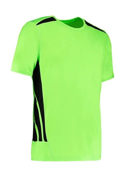 Cooltex® Trainings-Shirt in grün fluoreszierend